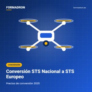 Conversión STS Nacional a STS Europeo | Formadron
