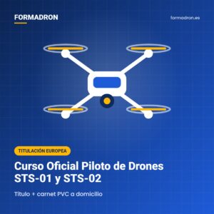 Curso Oficial Piloto de Drones STS-01 y STS-02 | Formadron