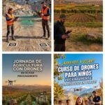 Próximas jornadas y cursos de Formadron: fotogrametría, cinematografía, agricultura con drones y drones para niños
